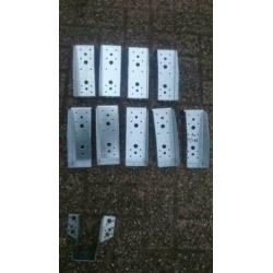 PARTIJ nieuwe metalen balkdragers balksteunen verzinkt