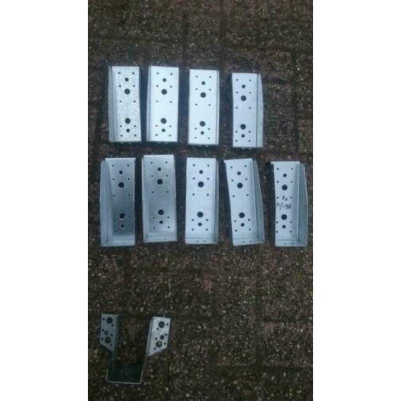 PARTIJ nieuwe metalen balkdragers balksteunen verzinkt