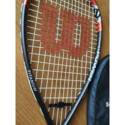 Wilson Squash TI Power Titanium Racket