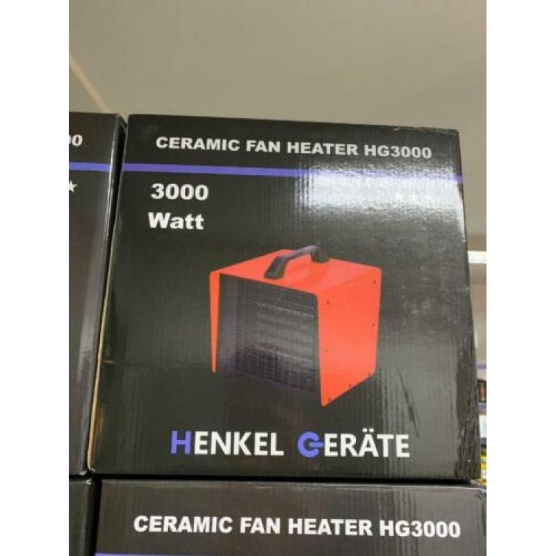 Henkel Gerate Keramische kachel 2000/3000 Watt