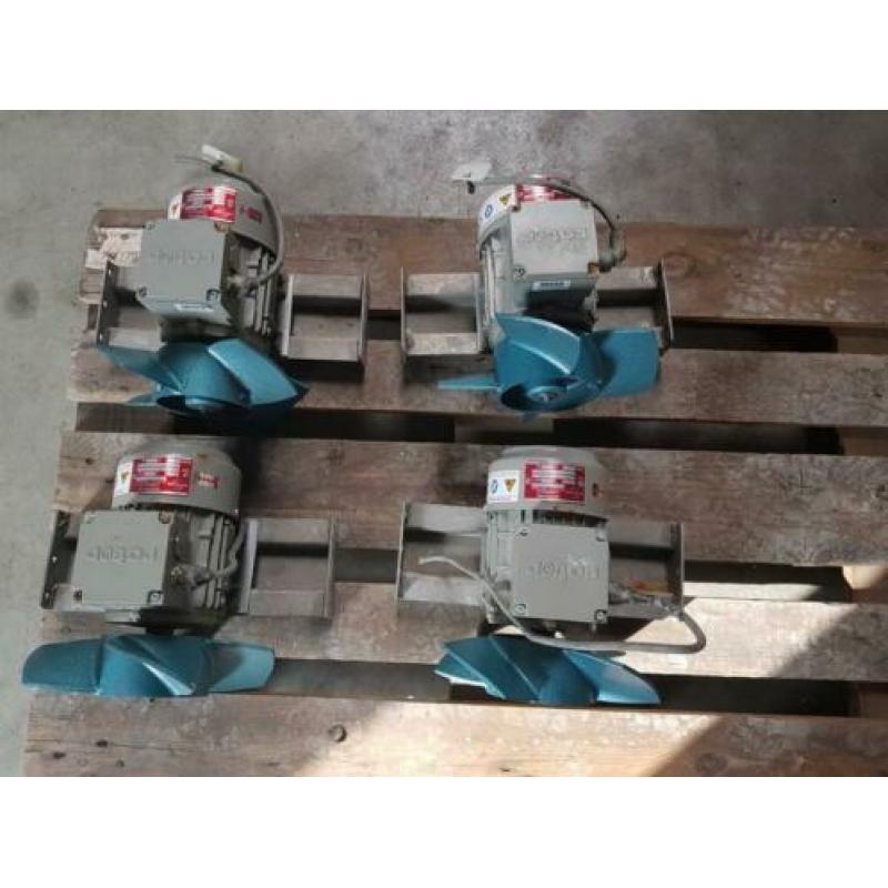 Elektromotoren 230/400v 0,37kW (8stuks)