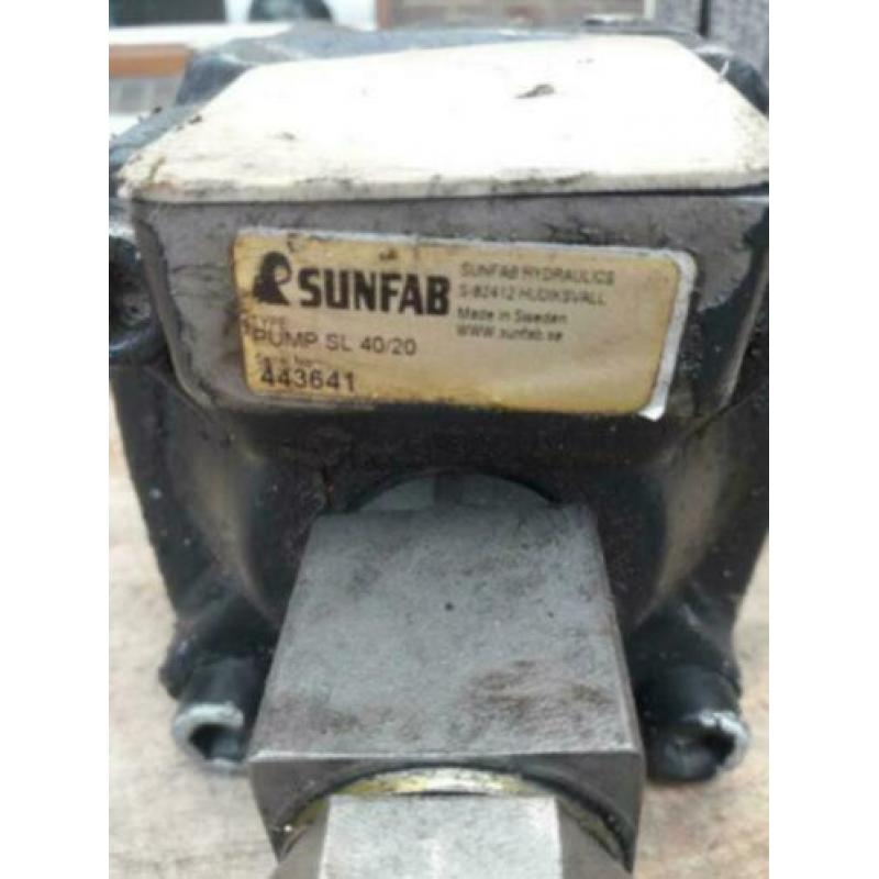Sunfab sl40/20 pto pomp hydrauliekpomp hydrauliek