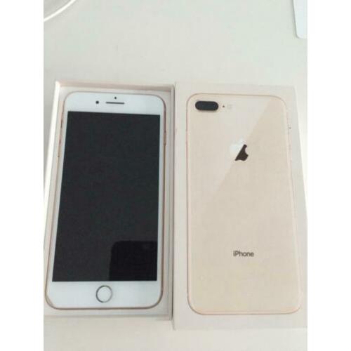 Iphone 8 plus 64GB incl hoesjes