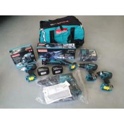 Makita LXT set 5 delig inclusief 2 5.0 Ah accu's en lader.