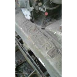 Trilplaat wacker zware hatz motor