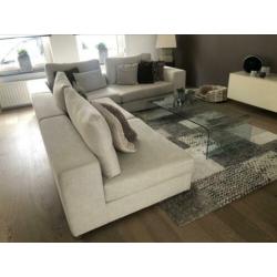 Nette Macazz Hoekbank + hocker