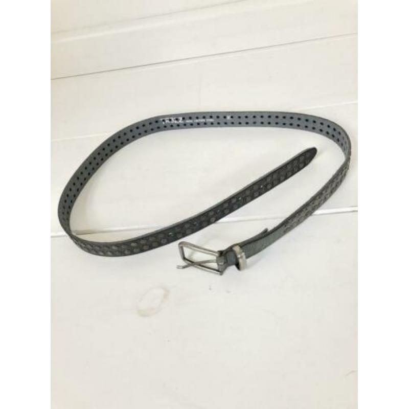 Trezz riem echt leer grijs, maat 95 - NP 39,95 - wyp