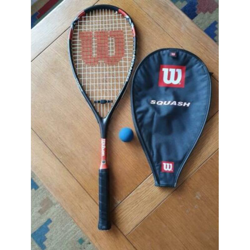 Wilson Squash TI Power Titanium Racket