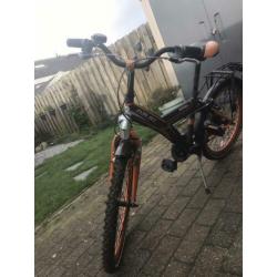 Stoere jongens fiets.