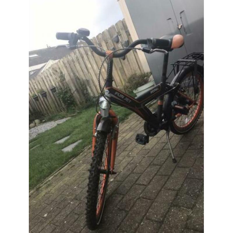 Stoere jongens fiets.