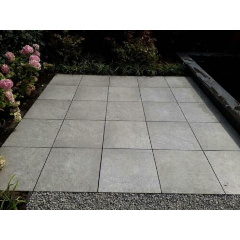TOP TERRASTEGELS KERAMIEK Light Grey Nature 60x60 cm