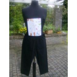 Nieuw maat L/XL capri katoenen Donker blauw Legging 1 stuk.