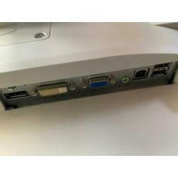 Fujitsu 22 inch LCD Monitor DVI VGA DP