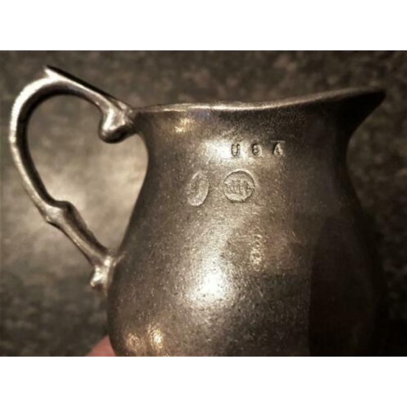 tinnen/ pewter roomstel Wilton Armetale, RWP mark vintage