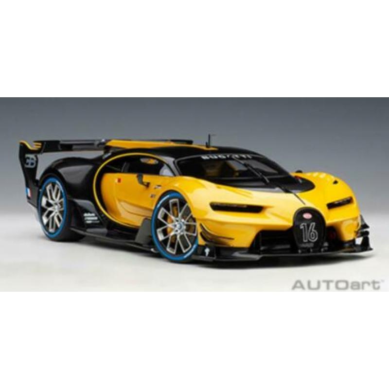 Bugatti VISION GRAN TURISMO 2015 (geel/zwart )