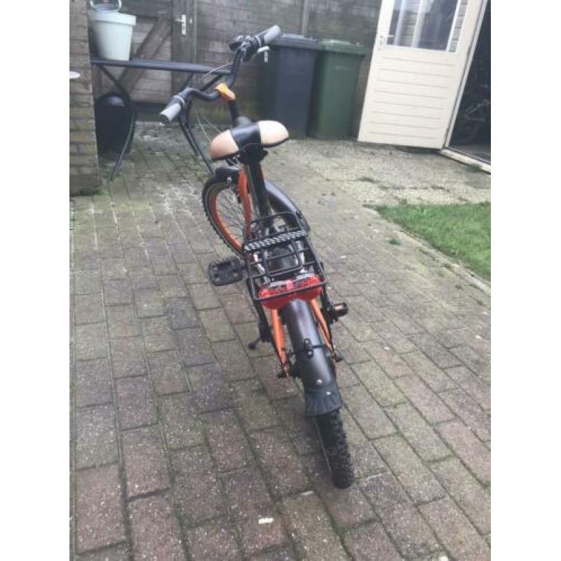 Stoere jongens fiets.