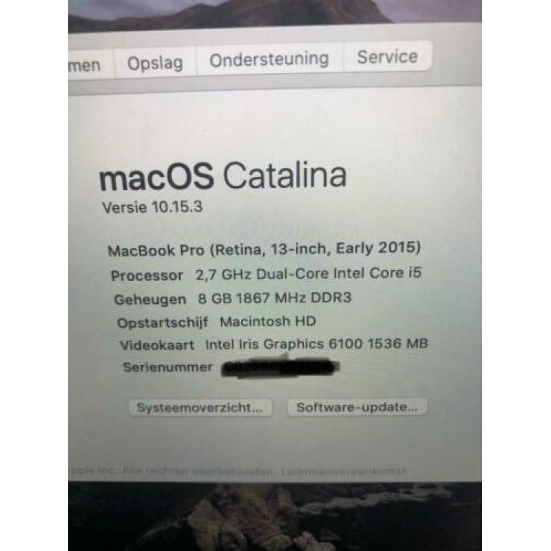 MacBook Pro 13 inch 2015 256 ssd