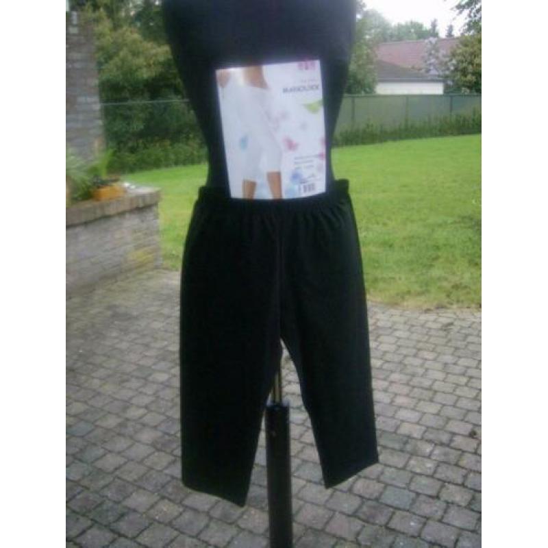 Nieuw maat L/XL capri katoenen Donker blauw Legging 1 stuk.