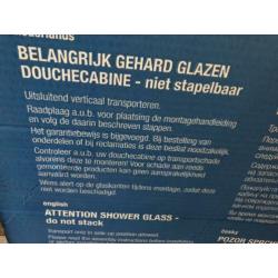 Sealskin douchedeur rechtsdraaiend