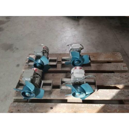 Elektromotoren 230/400v 0,37kW (8stuks)