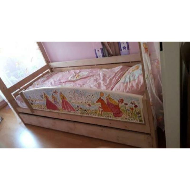 Time Live super mooi prinsessen bed met opberglade en kast