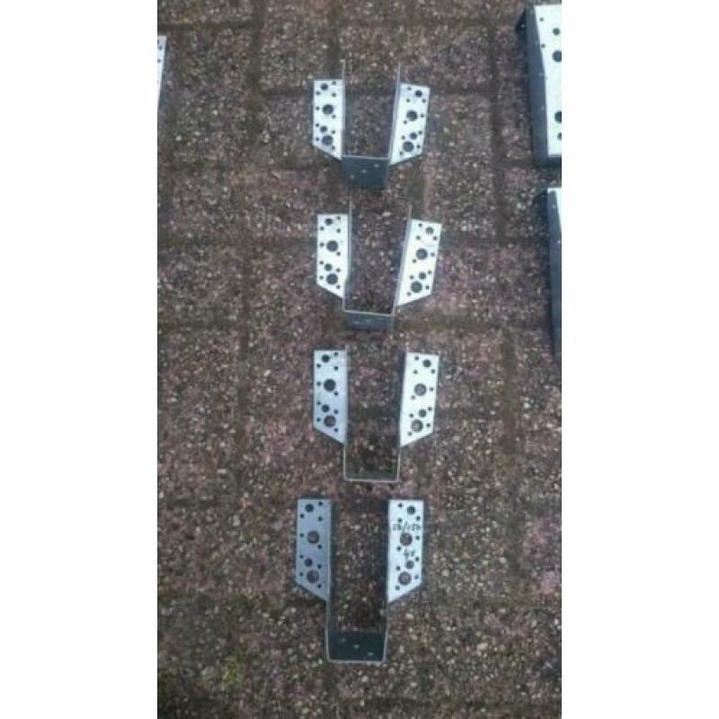 PARTIJ nieuwe metalen balkdragers balksteunen verzinkt