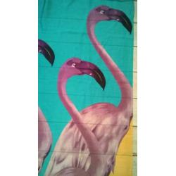 Sjaal Flamingo groot NIEUW