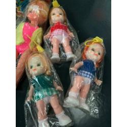 Collectie vintage poppen