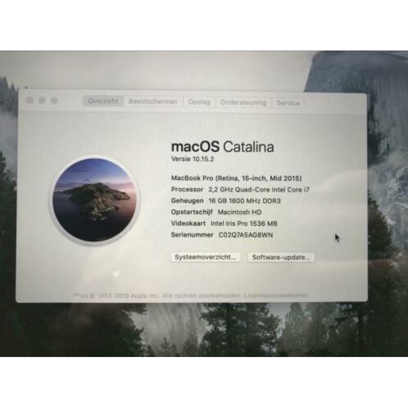 Apple MacBook Pro 15 inch