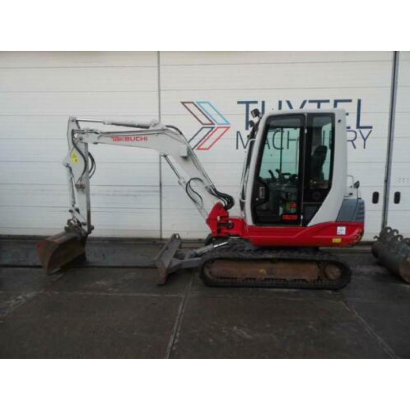 Takeuchi TB235 minigraver midigraver graafmachine rupskraan