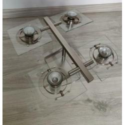 IKEA Fuga 4 voudige plafondspots (incl halogeen spot)