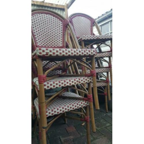 Stapelbare aluminium tuinstoelen