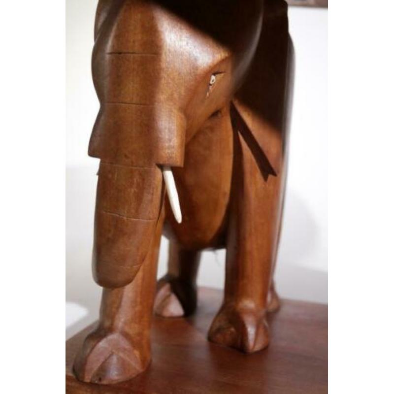 Boho Style Vintage Olifant Teak salontafel