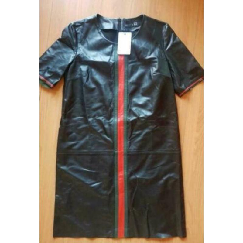 Nieuw! Leren jurk Suite22 maat S DNA Gucci Goosecraft Ibana