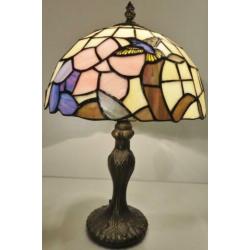 Tiffany lamp,tiffany tafellamp kolibri