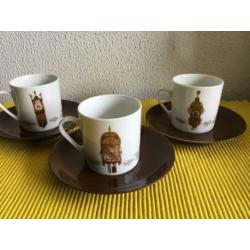 Klokken servies vintage