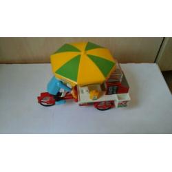Playmobil hotdogkar met verkoper