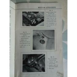 Austin A40/50 instructieboekje