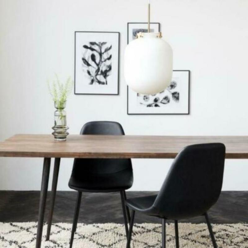 HORECA VINTAGE LEREN KUIPSTOELEN, stoel Charlie Logan 817