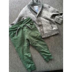 Tumble ‘n dry broek en vest 86