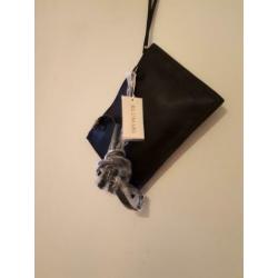 Dames tas in zwart en bruin
