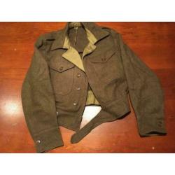 WO2 Britse Battledress 1943 (origineel)
