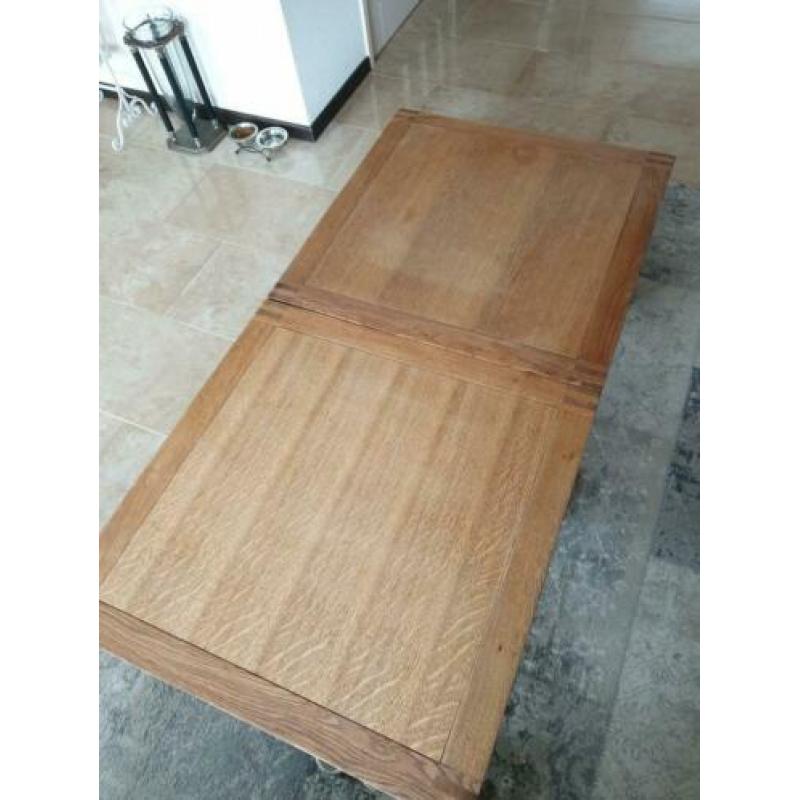 2 vol eiken salontafels