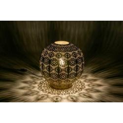 Grote tafellamp goud ook hanglamp plafondlamp bed tafel lamp