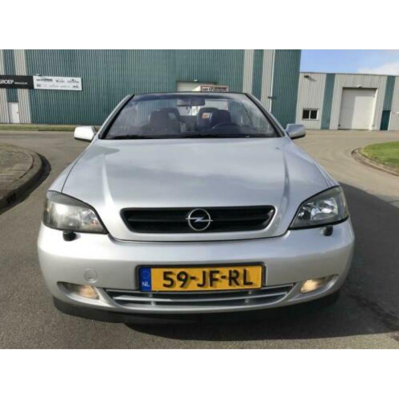 Opel Astra Cabriolet 1.8-16V Clima,Cruise,Leder,LMvelgen,Nav