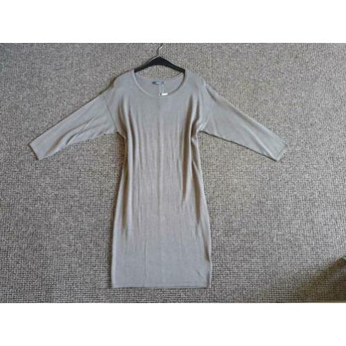 Jurk beige M Hema