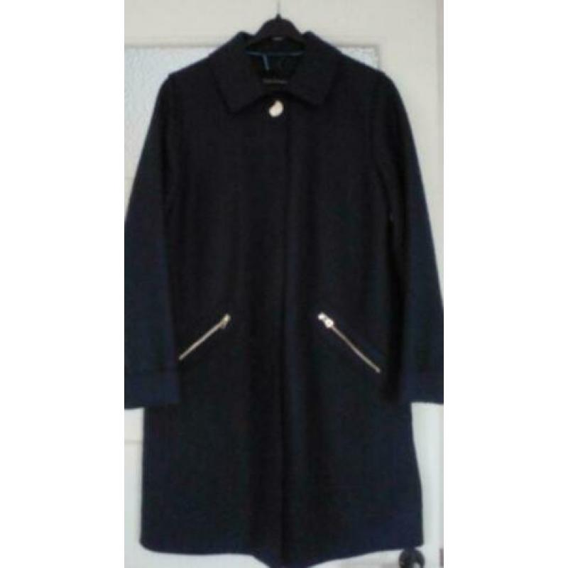 Tara Jarmon jas 100% geperst wol maat 38/40