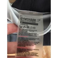 GYMSHARK set legging maat S sportbh maat M Grijs/ zwart