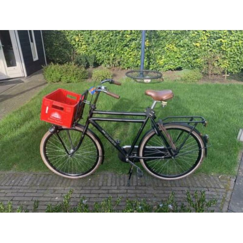 Cortina transportfiets U4, mat zwart, framehoogte 61cm