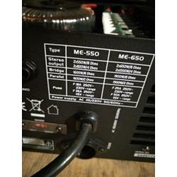 Music store ME-550 EN ME-550 2X 820W rms 2x 1000w rms 4 ohm